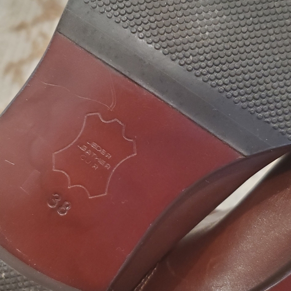 Bally genuine leather booties size 38 - Picture 4 of 5